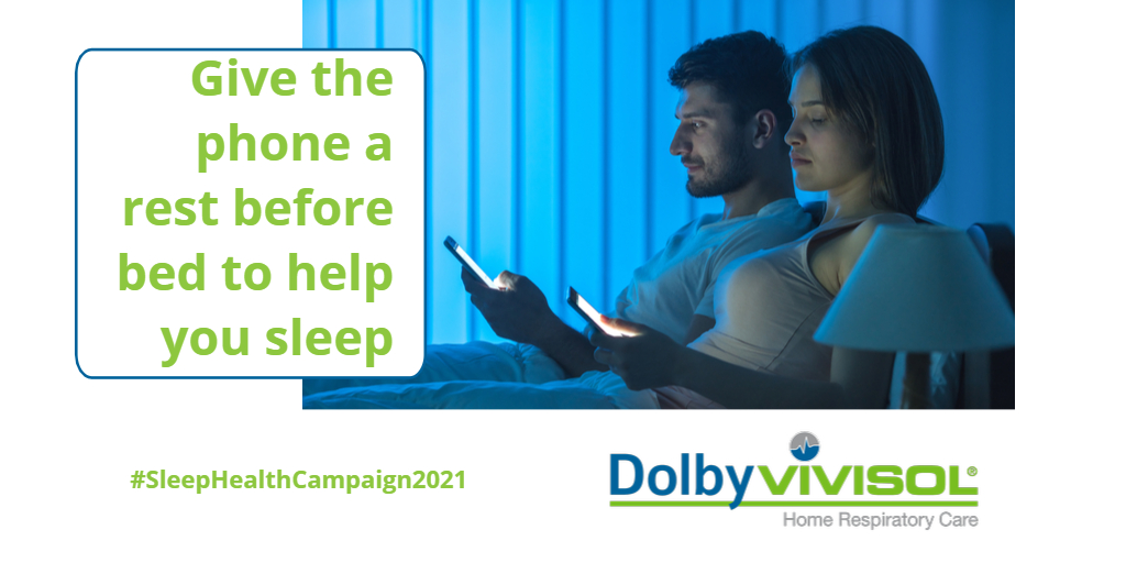 Phone Use Before Sleep infographic